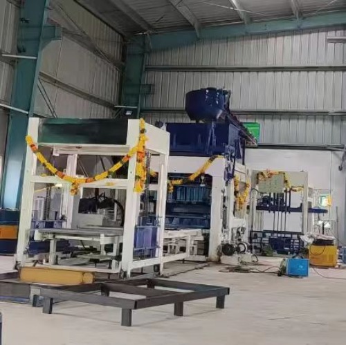 Interlocking Block Production Machine 