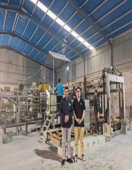 Mesin Cetak Bata Yixin HD15-15 Membantu Pelanggan Libya Menulis Babak Baru Pembangunan